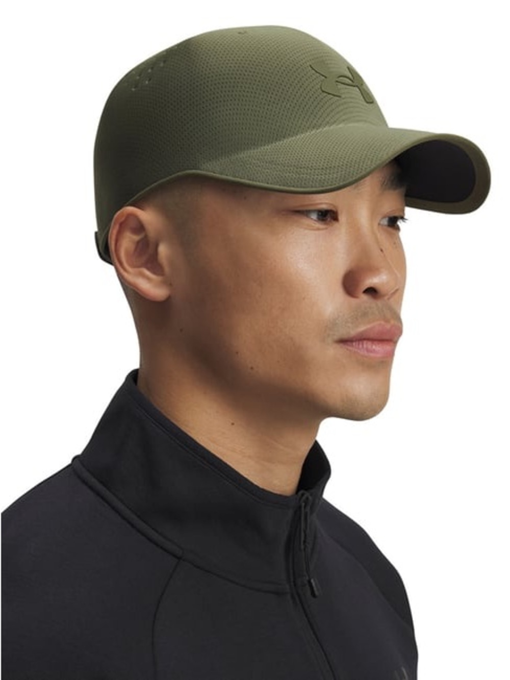 Under Armour Olive Green Perforated Performance Cap